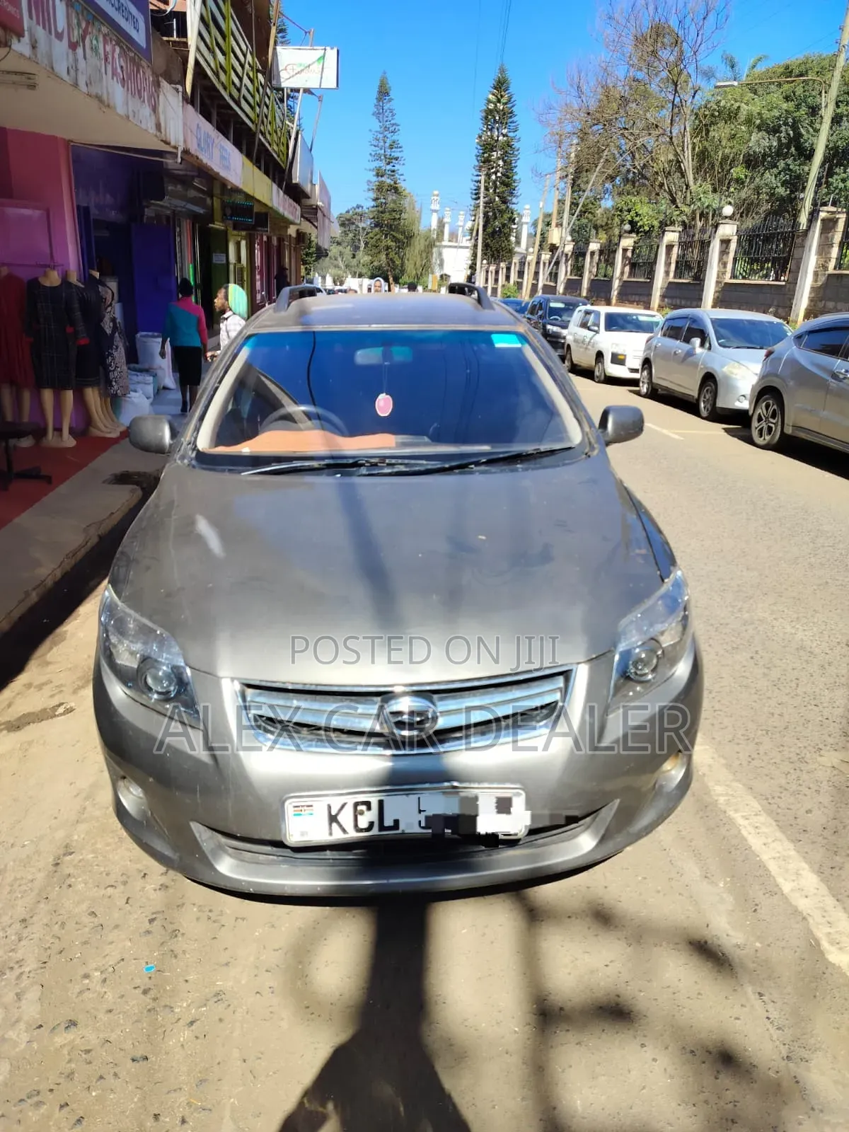 Toyota Corolla Fielder 2012 Gray