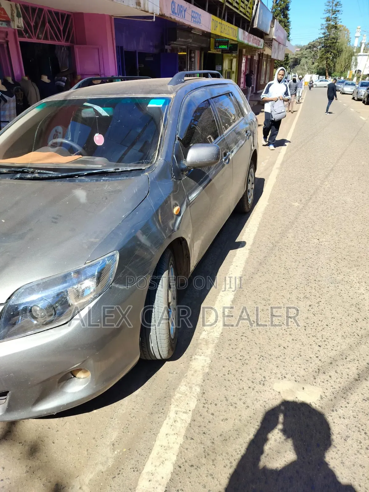 Toyota Corolla Fielder 2012 Gray