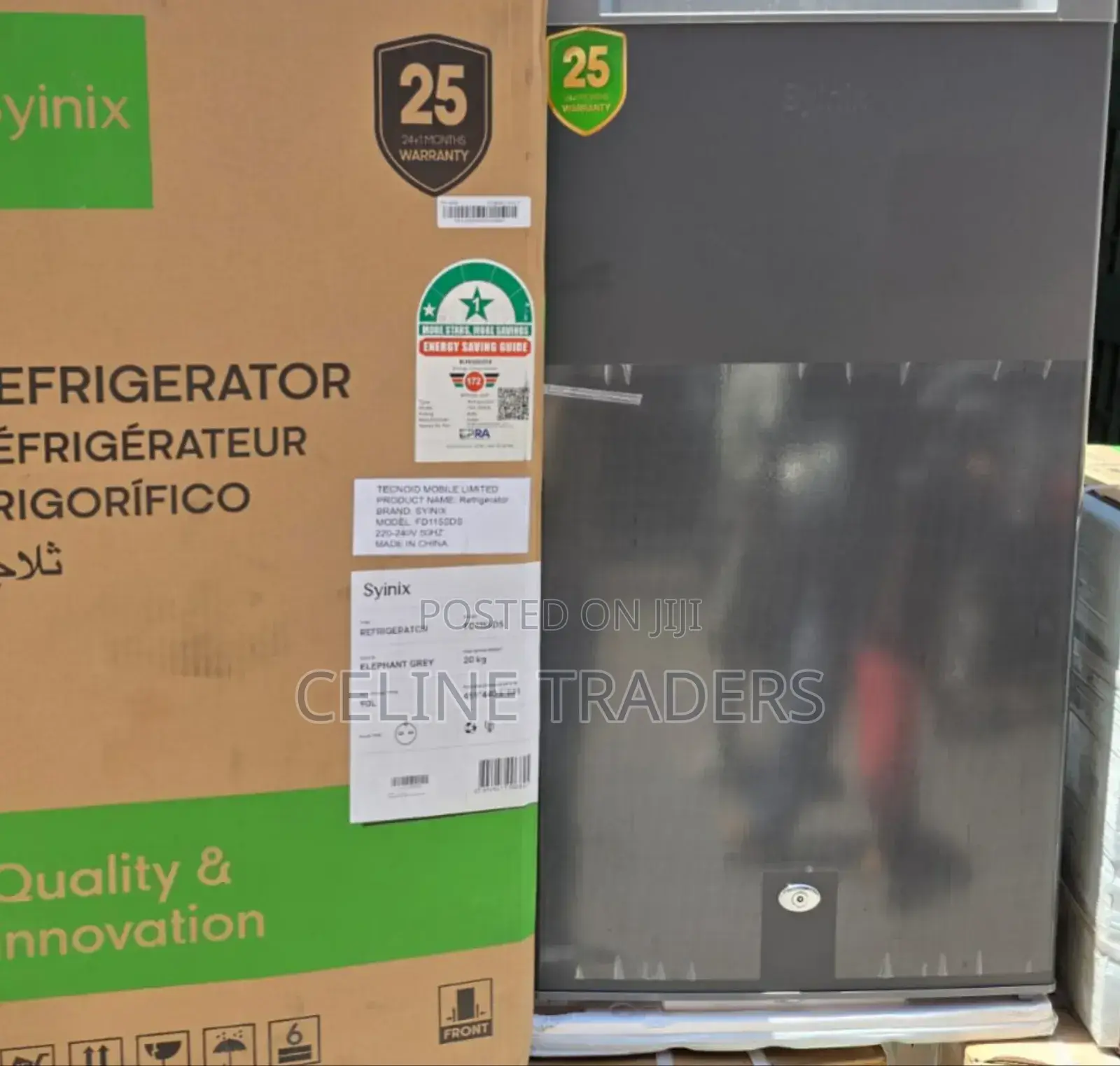 Synix 90L Refrigerator – Perfect for Small Spaces