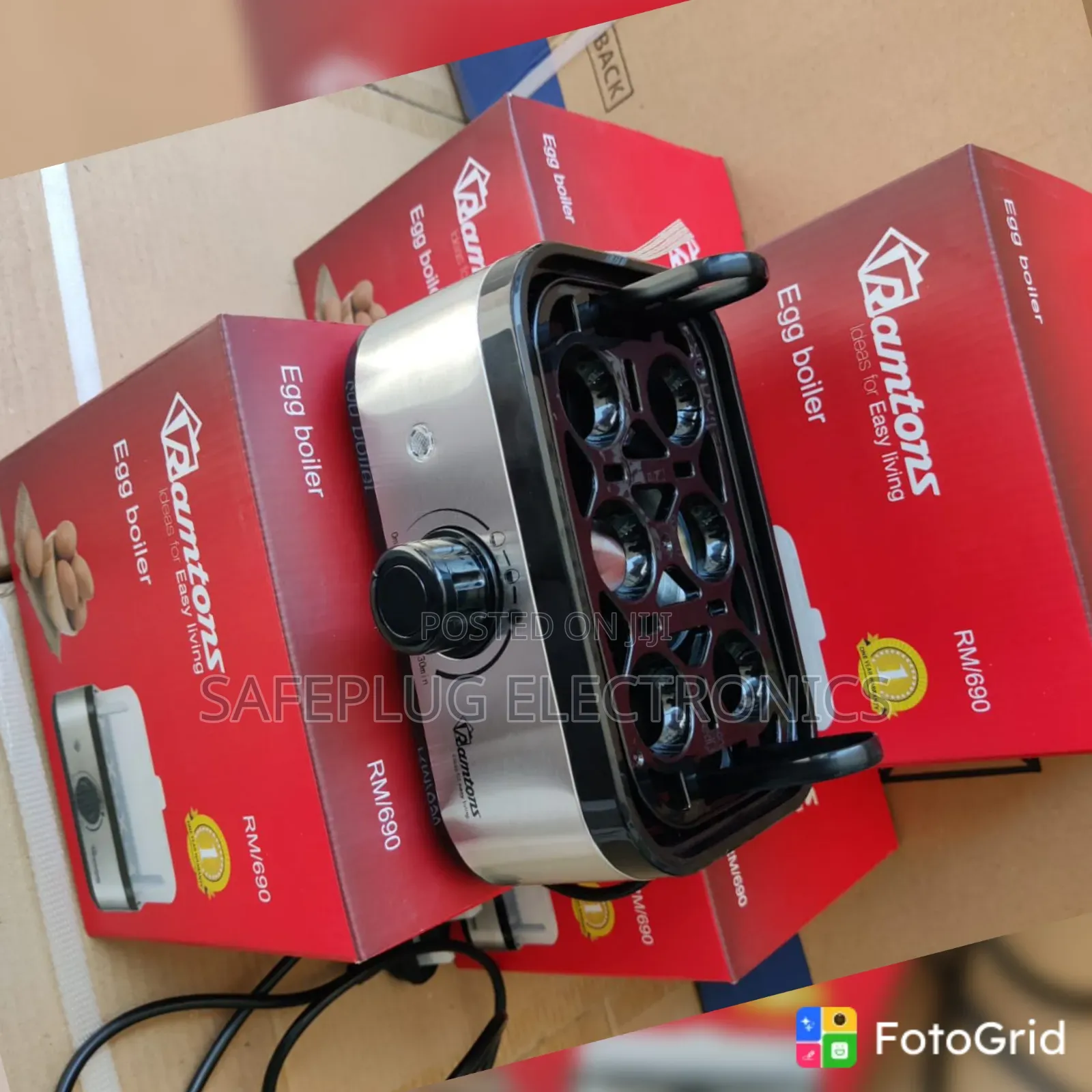 Ramtons RM690 Egg Boiler – Automatic Egg Cooker