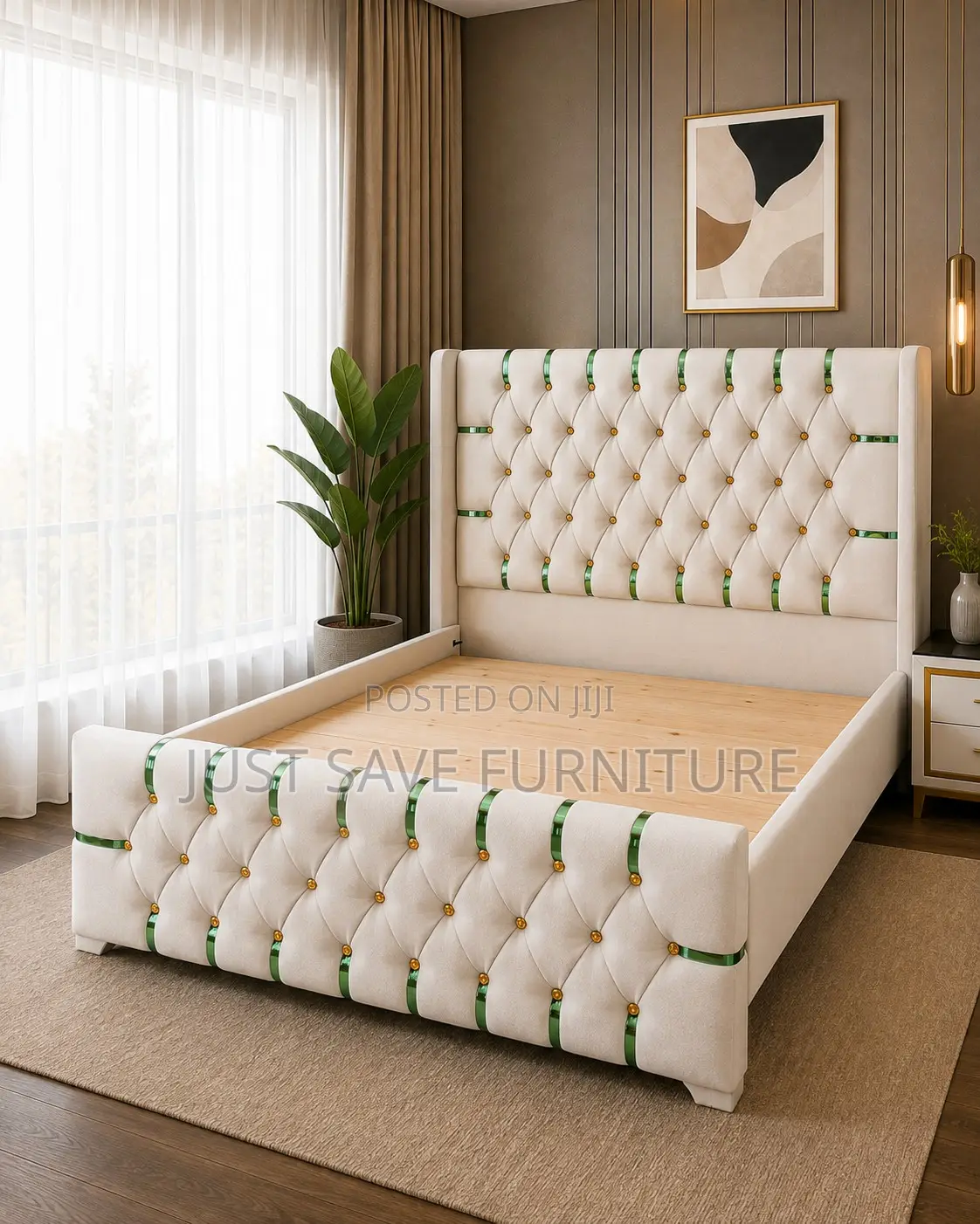 Emerald Luxe 5x6 Chester Bed