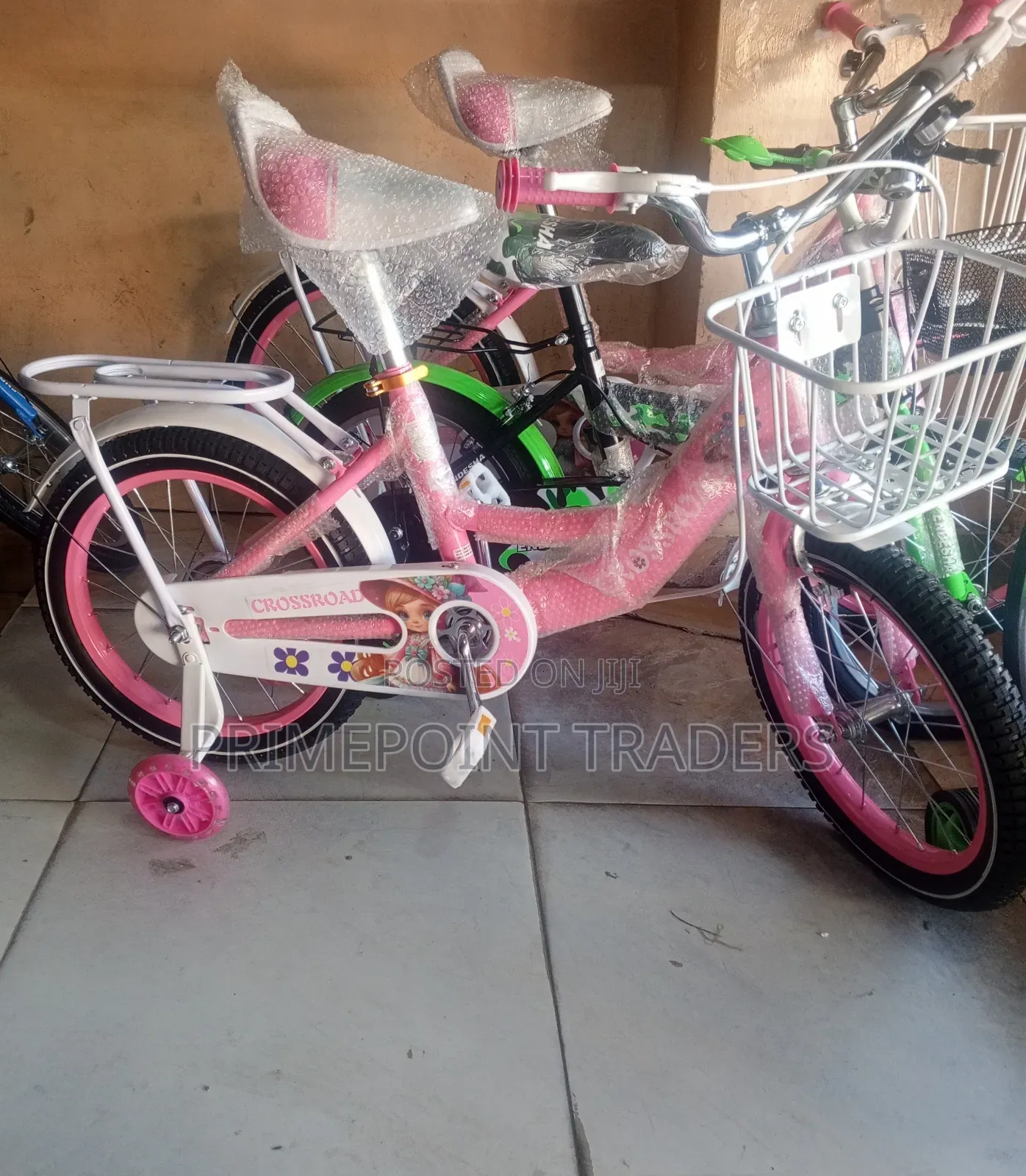 Pink Bike,Crossroad 16-Inch Girls’ Bicycle – Pink & Stylish