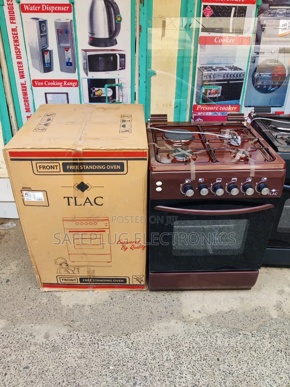 TLAC 3+1 Gas & Electric Cooker 60×60 – Turkish Gas Oven Cooker
