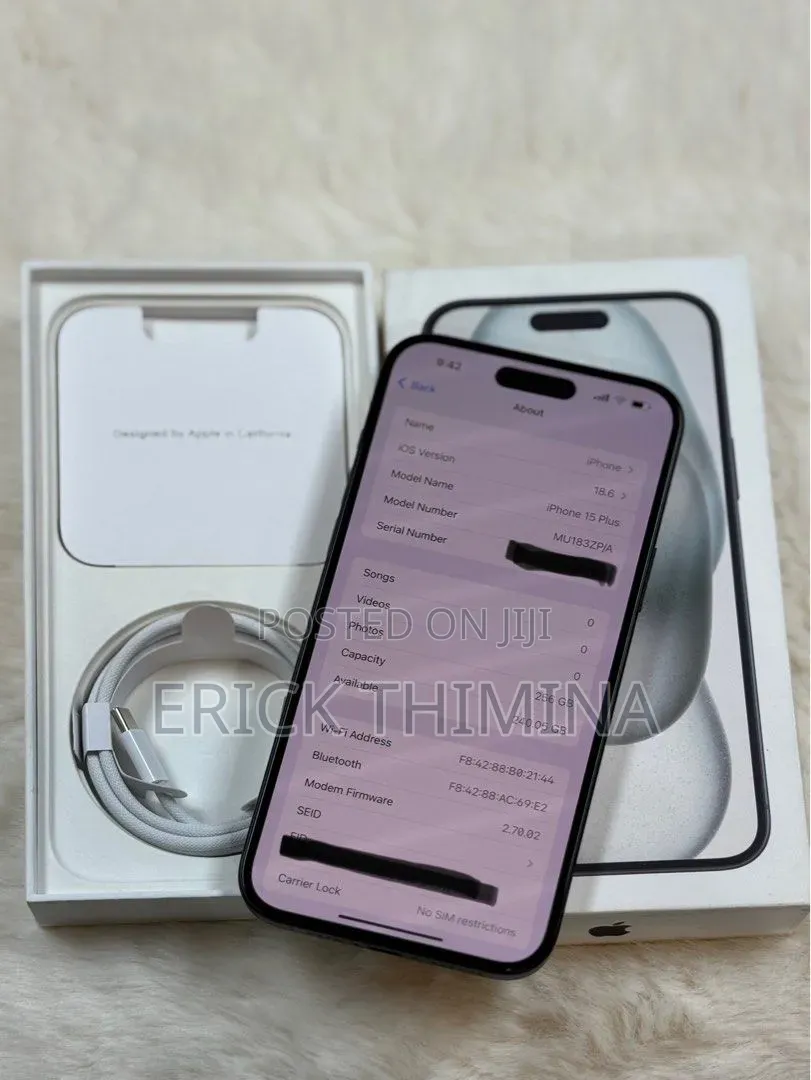 Apple iPhone 15 256 GB Black