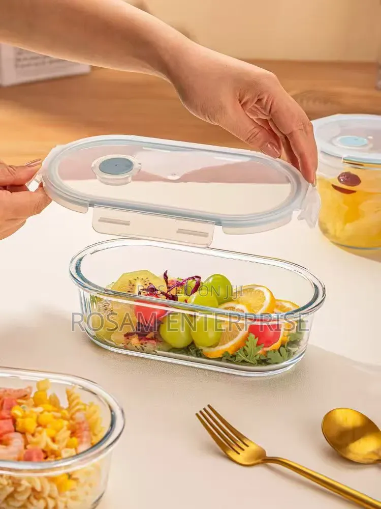 Airtight Glass Food Storage Containers