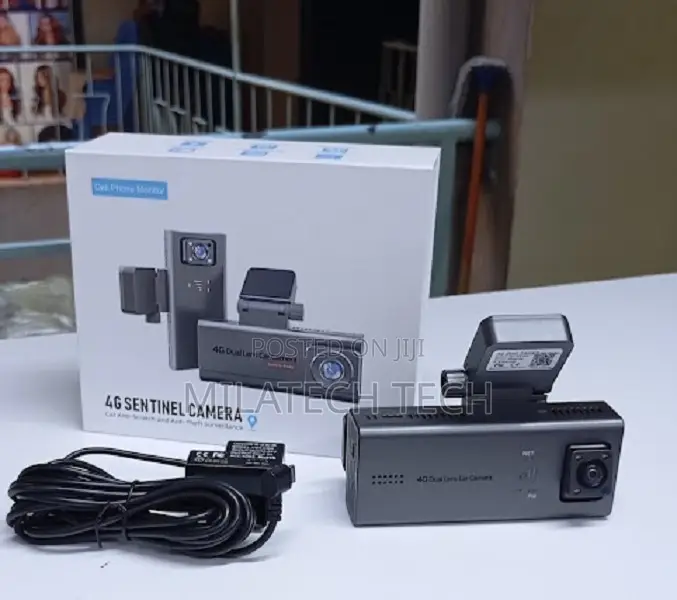 4G LTE Dash Cam Front & Rear Camera With GPS