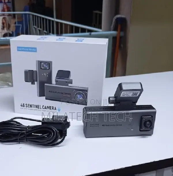 4G LTE Dash Cam Front & Rear Camera With GPS
