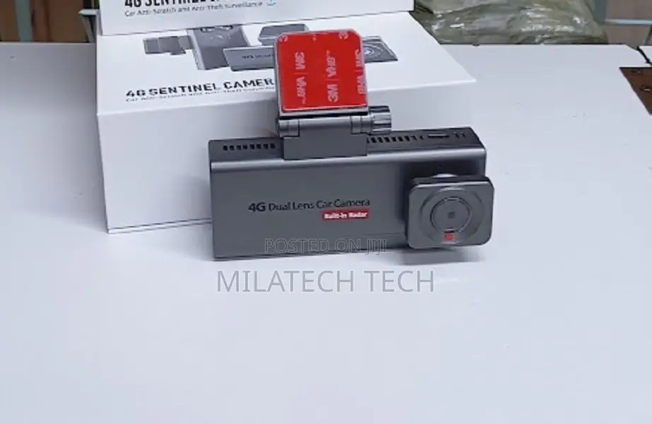 4G Dual Camera Car DVR With Phone App & GPS