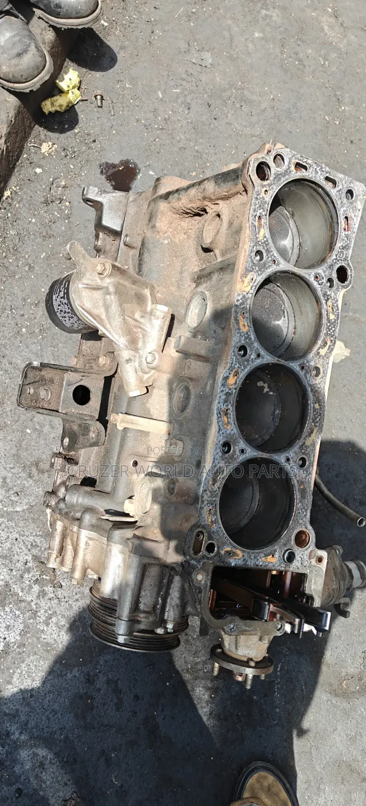 Hilux Surf 3rz  Half Engine
