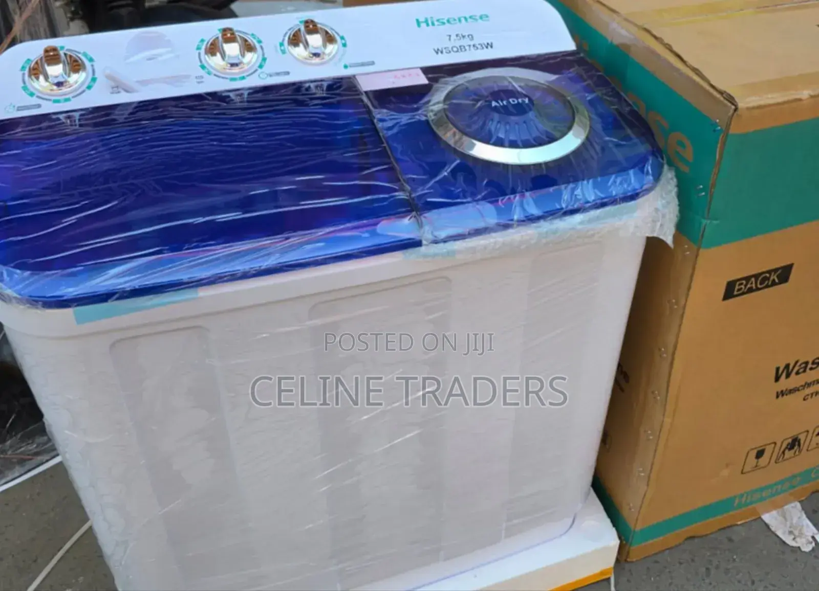 Hisense 7.5KG Twin Tub Washing Machine