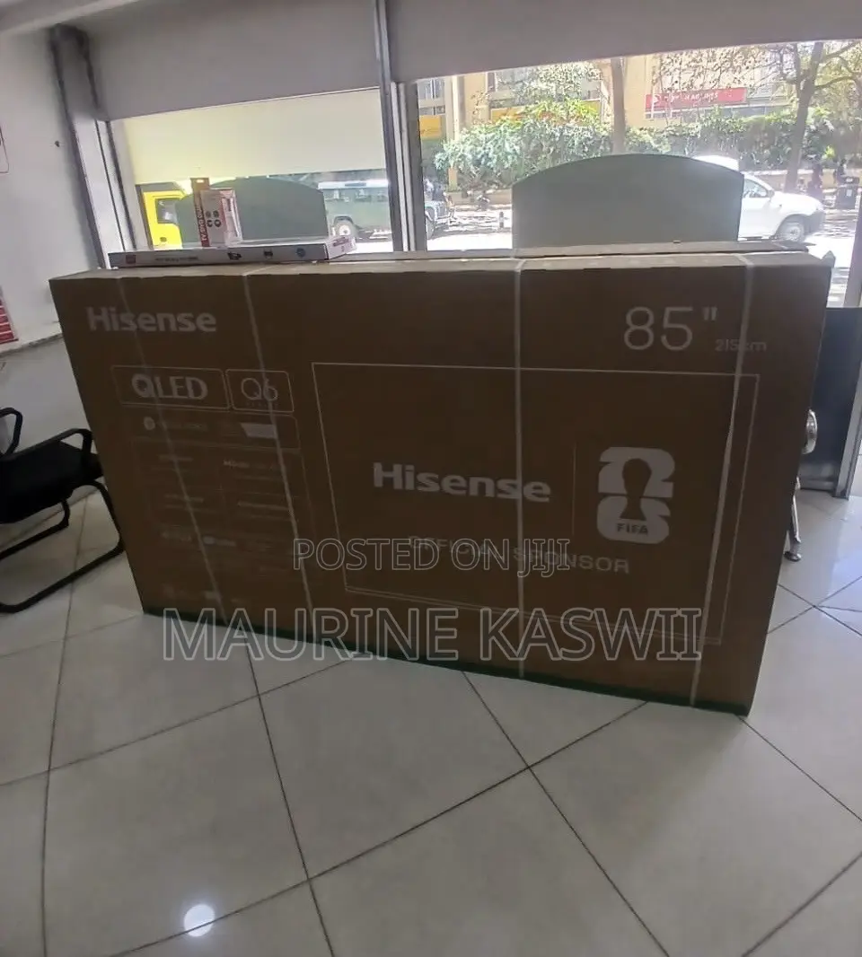 Hisense 85” Inch Qled Smart TV -85q6qken