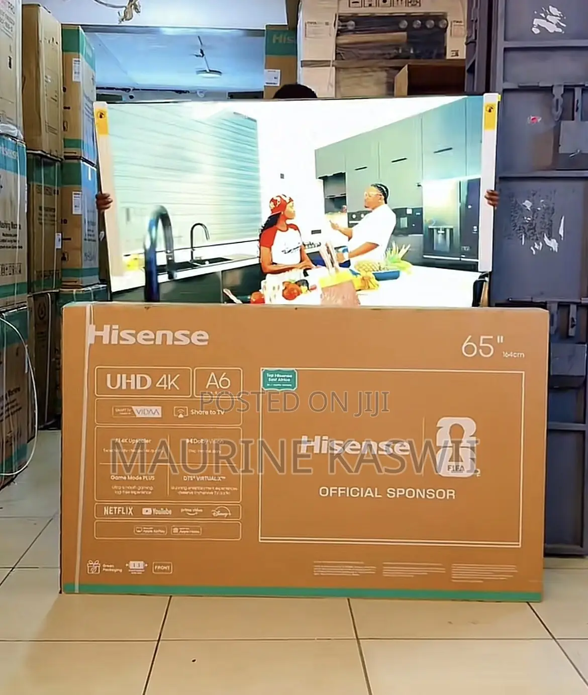Hisense Smart Uhd 65” -65a6qken65a6
