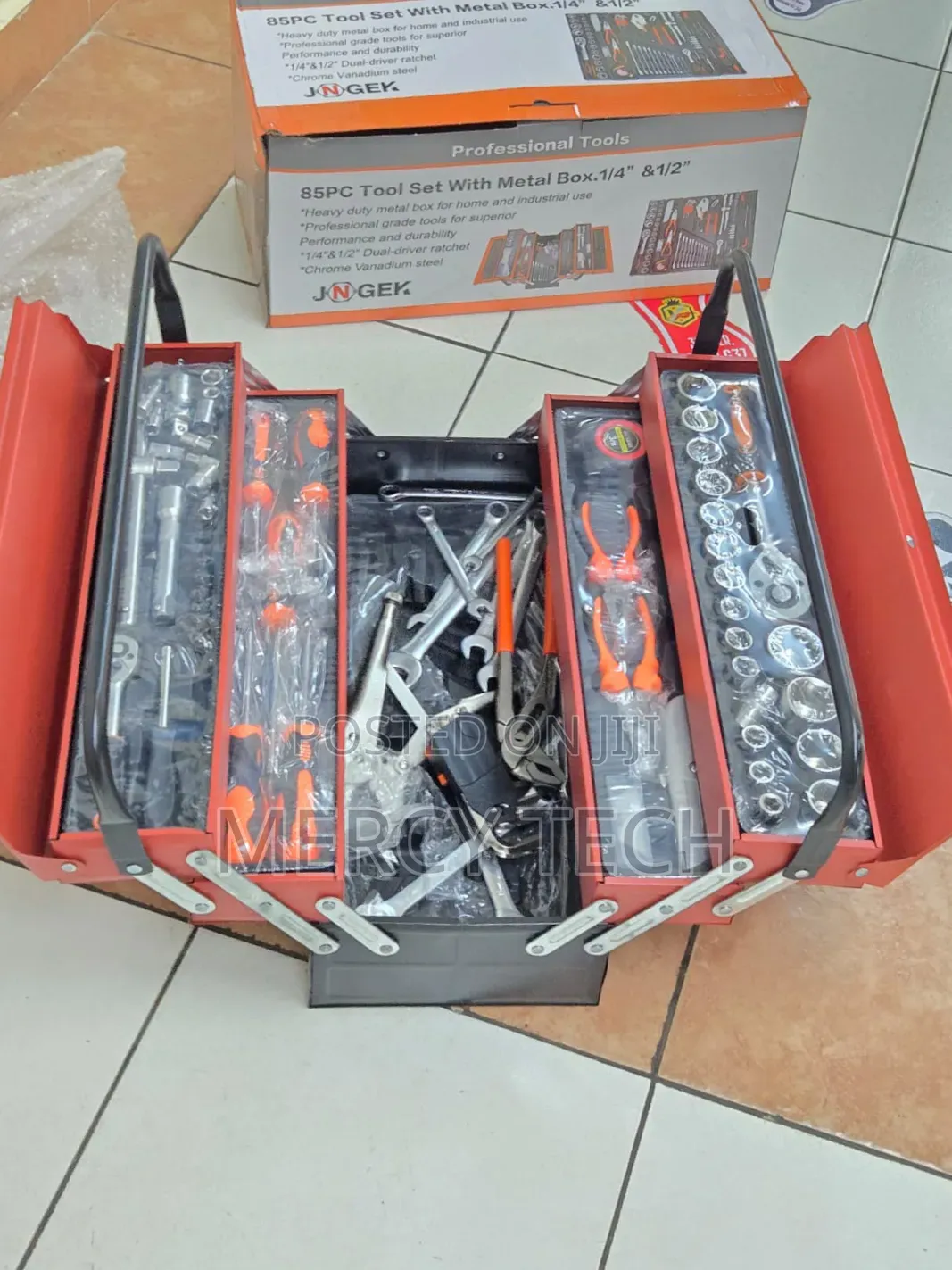 85pcs Mechanical Toolbox