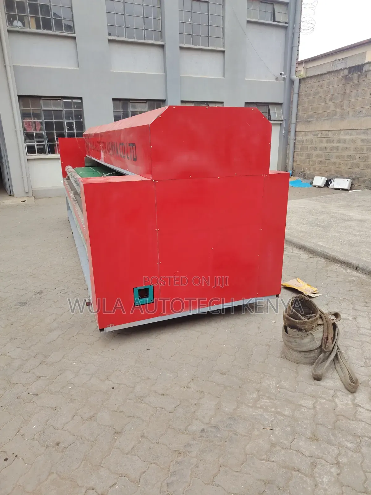 Continuous Conveyor Belt Mechanism Heavy Duty Carpet Cleaner Machine