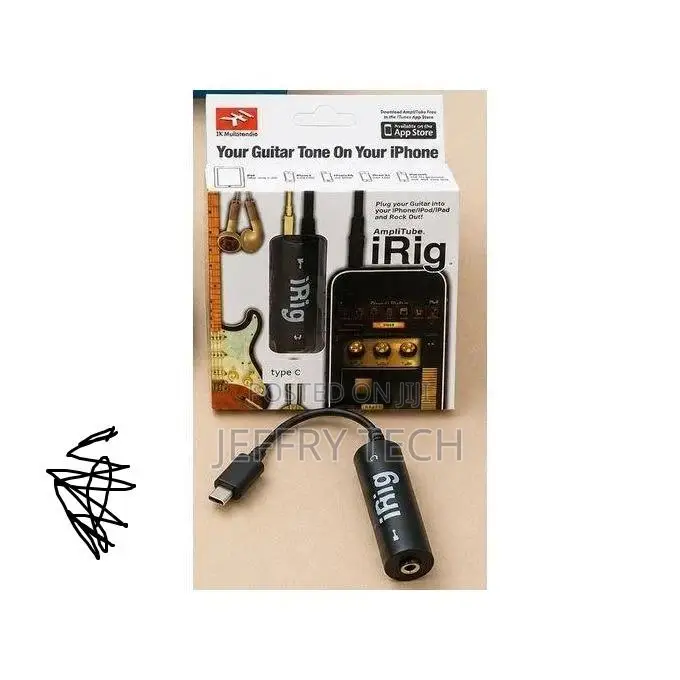iRig – Guitar Interface for USB-C Devices