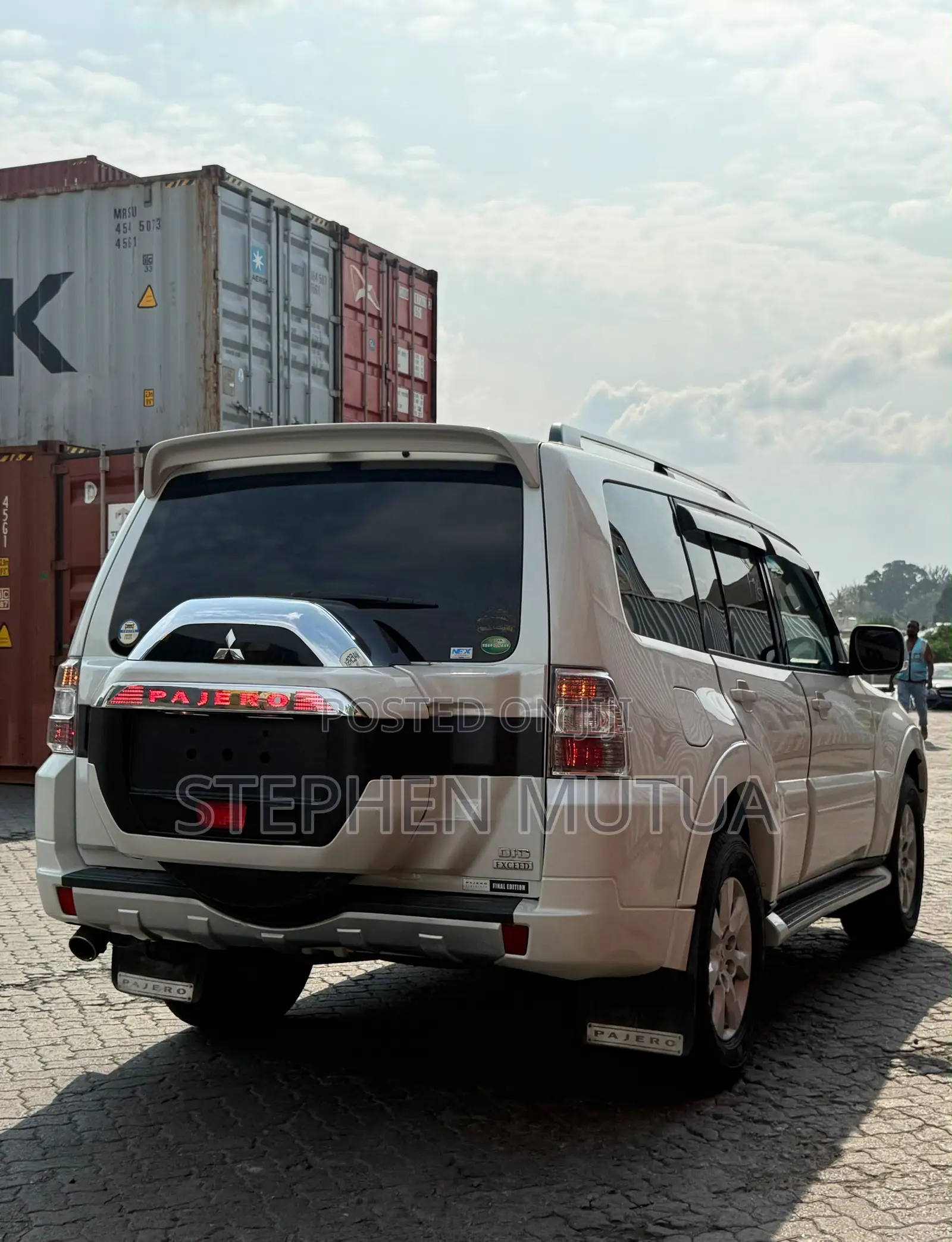 Mitsubishi Pajero Exceed 2019 White