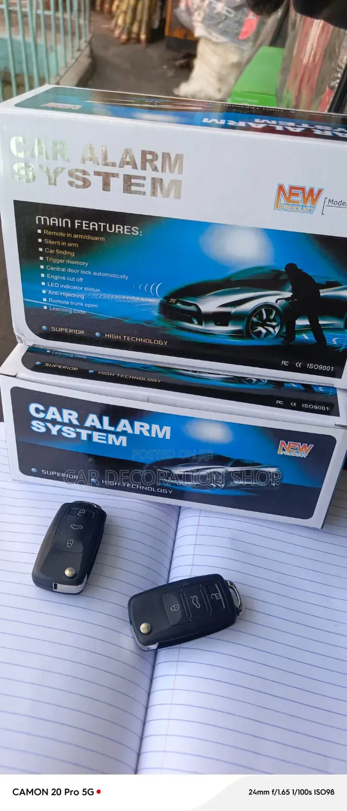 Car Alarm System Arm&disarm Car Doors From a Distance