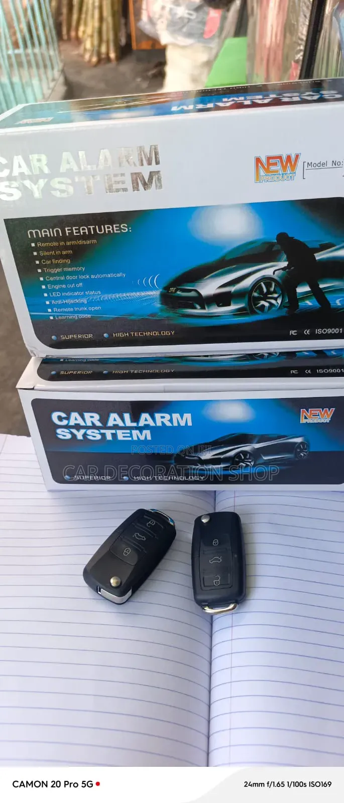 Car Alarm System Triggers Loud Alert During Unauthorized Access