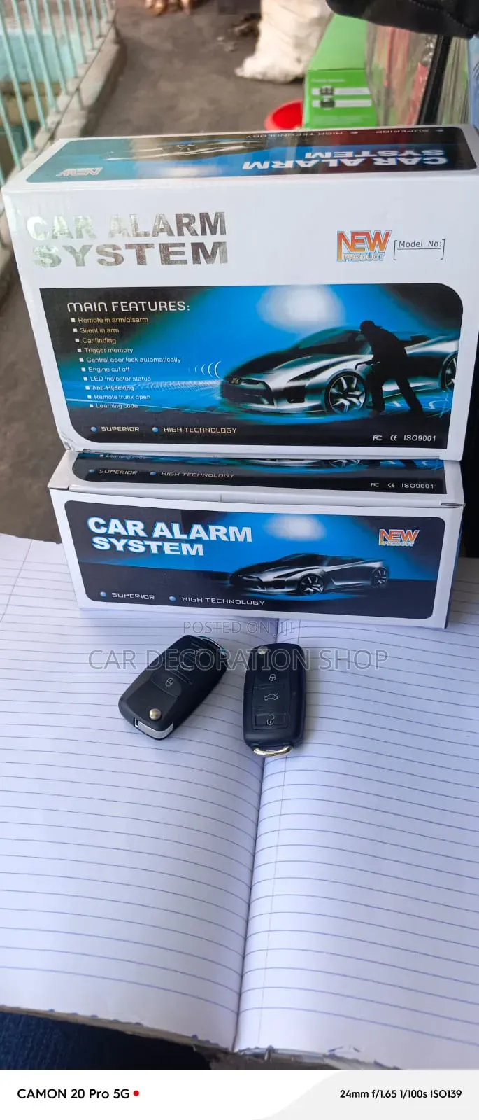 Car Alarm System Triggers Loud Alert During Unauthorized Access