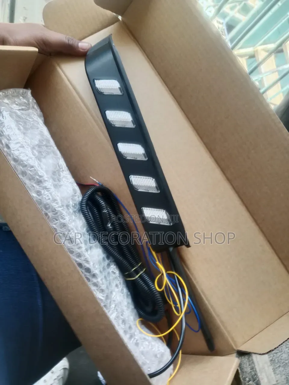 Toyota Mark_x Front Bumper Led DRL  Fog Lights