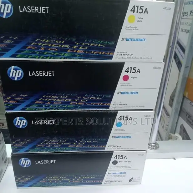 HP Color Laserjet Pro M479fdn HP 415 Cartridges