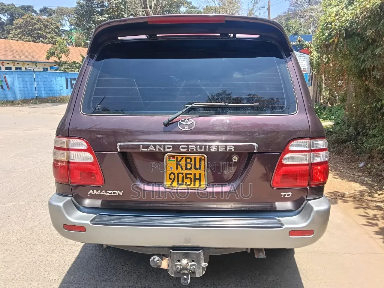 Toyota Land Cruiser Prado 2006 Burgundy