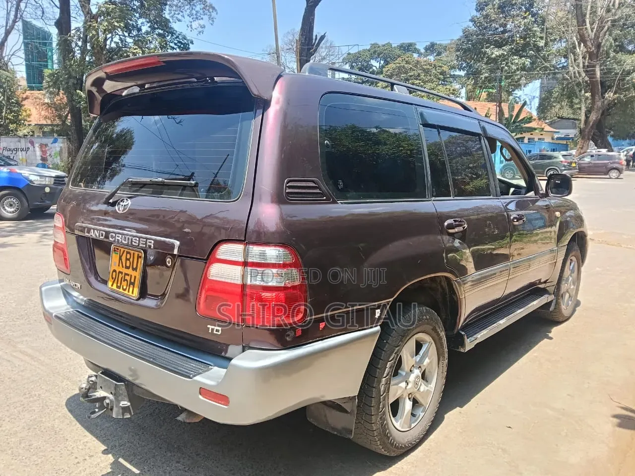 Toyota Land Cruiser Prado 2006 Burgundy