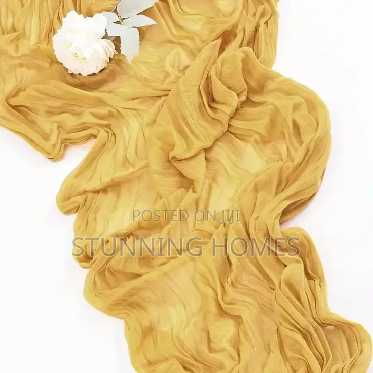 Cheesecloth Table Runner
