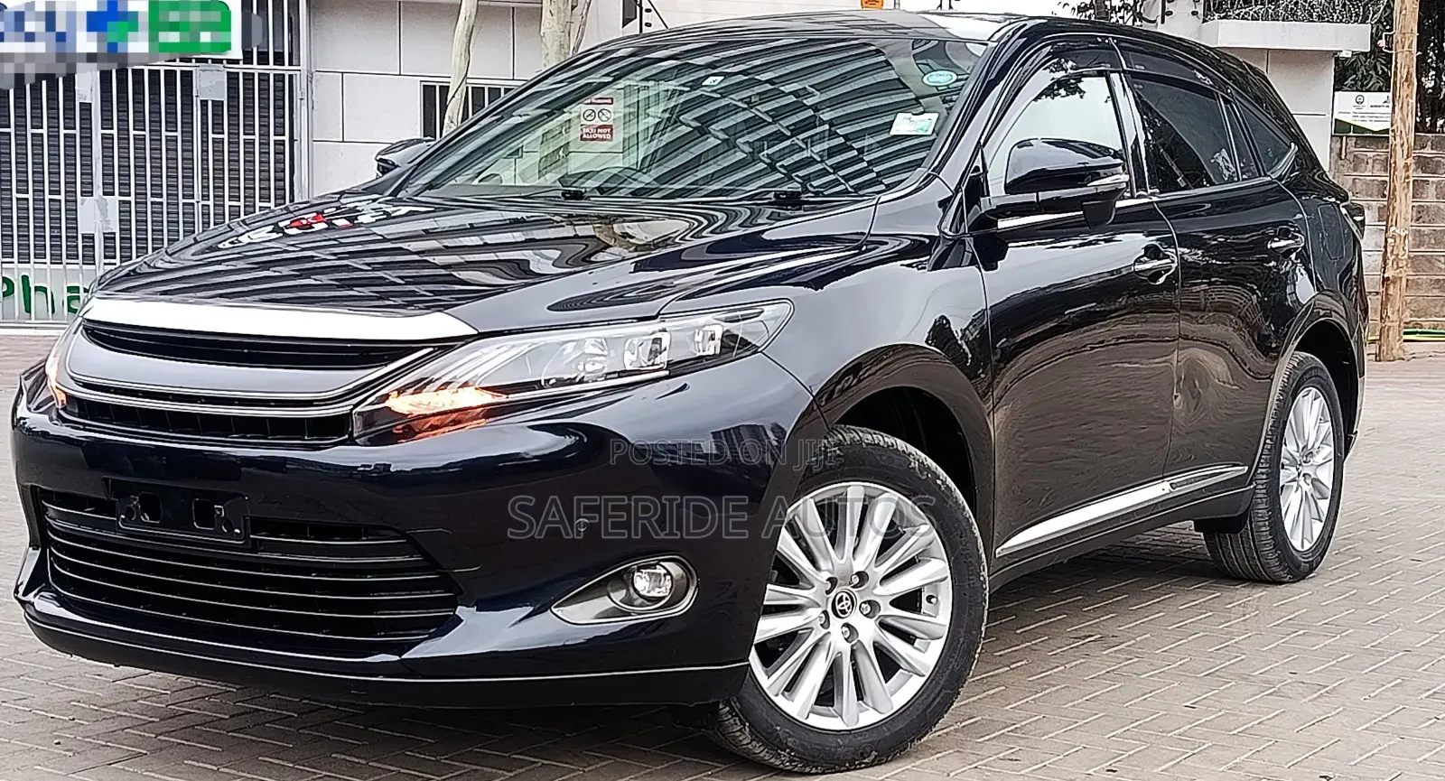 Toyota Harrier 2014 Blue