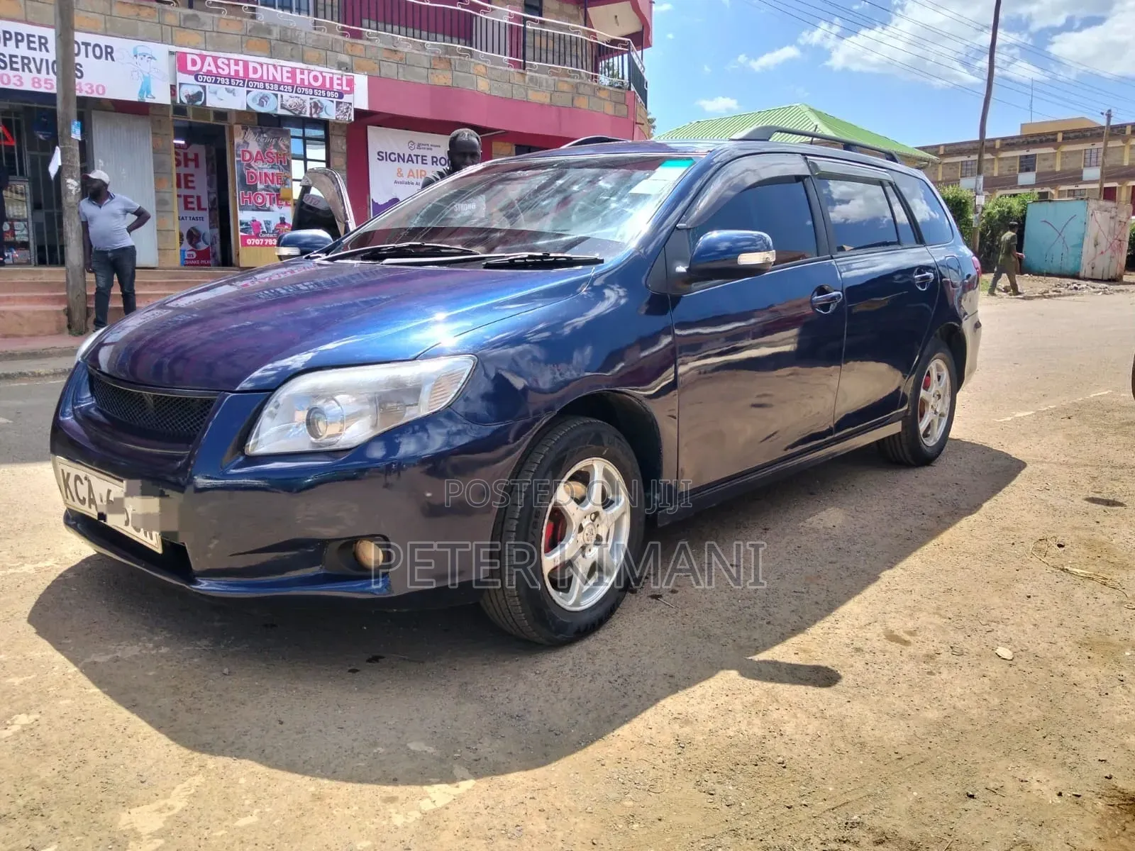 Toyota Corolla Fielder 2010 Blue