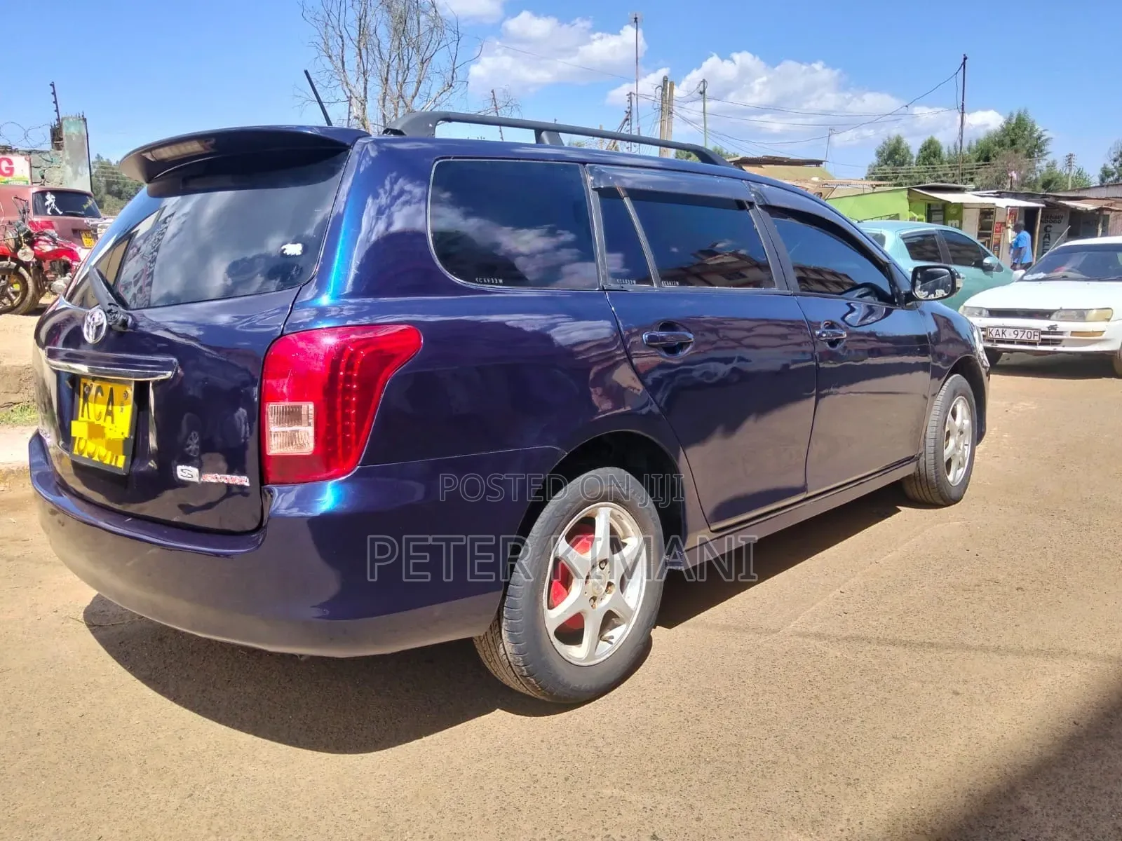 Toyota Corolla Fielder 2010 Blue
