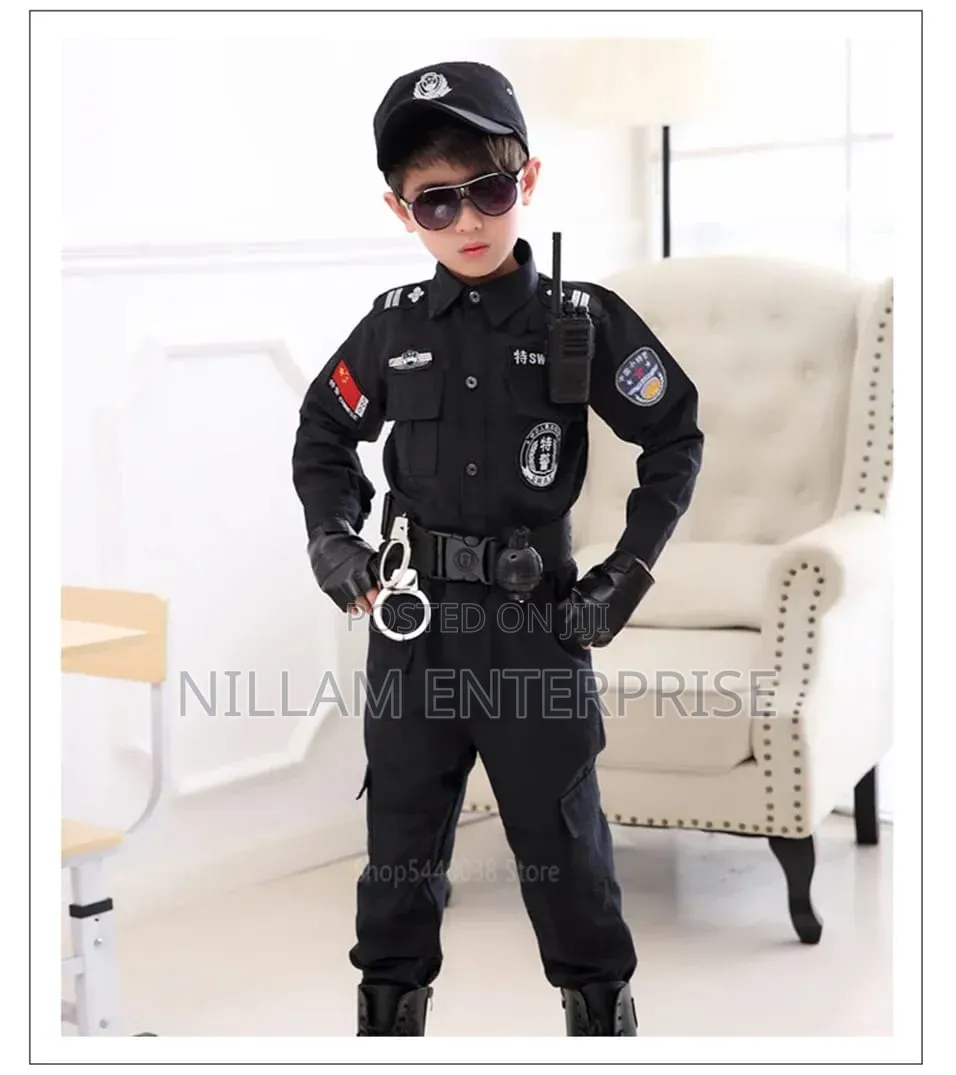 Children Unisex Police Costumes