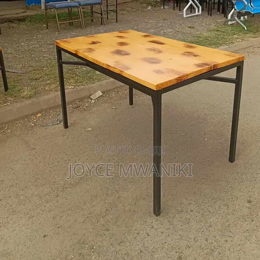 Rustic Wooden Dinning Table or Restaurant Table..