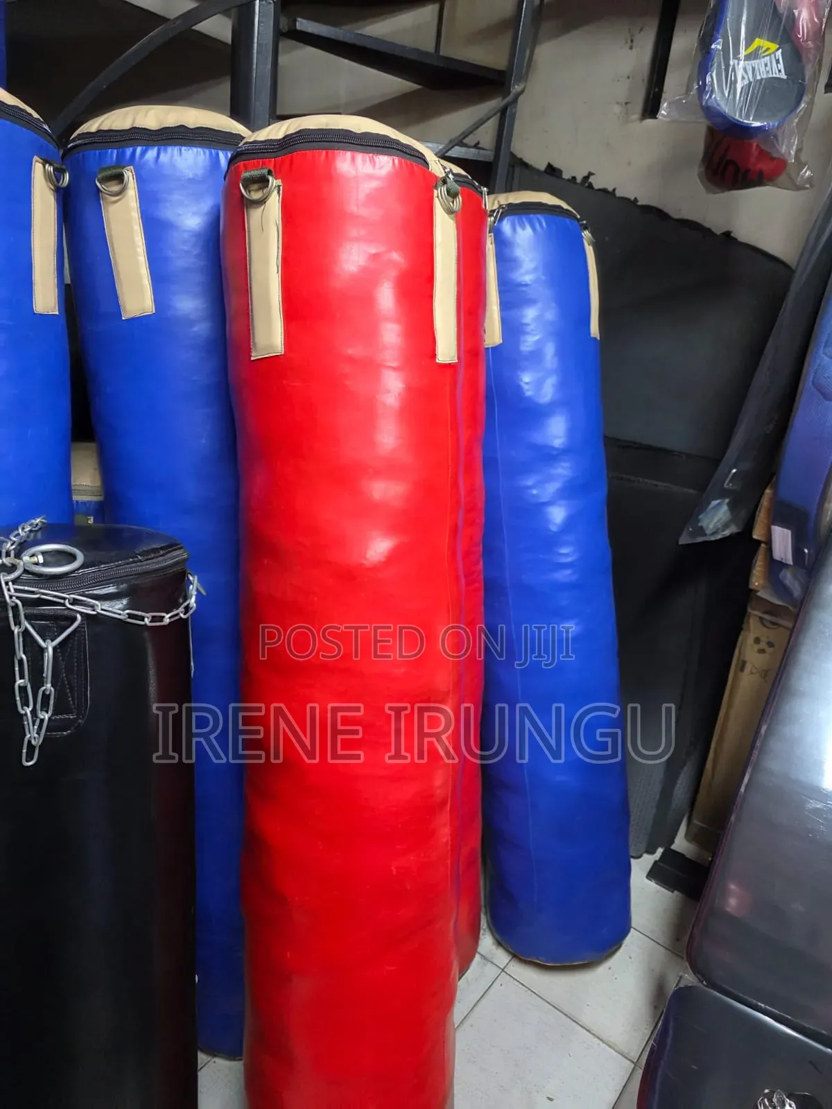 1.5mtr Long Punching Bags *** 55kgs Punching Bag