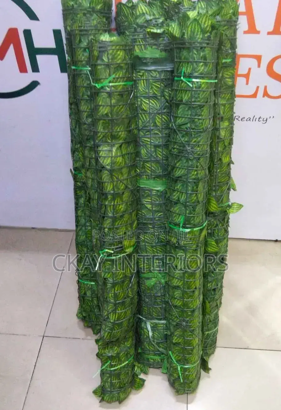 Watermelon Leaves, Balcony Coverage Artificial Balcony Privacy Fence