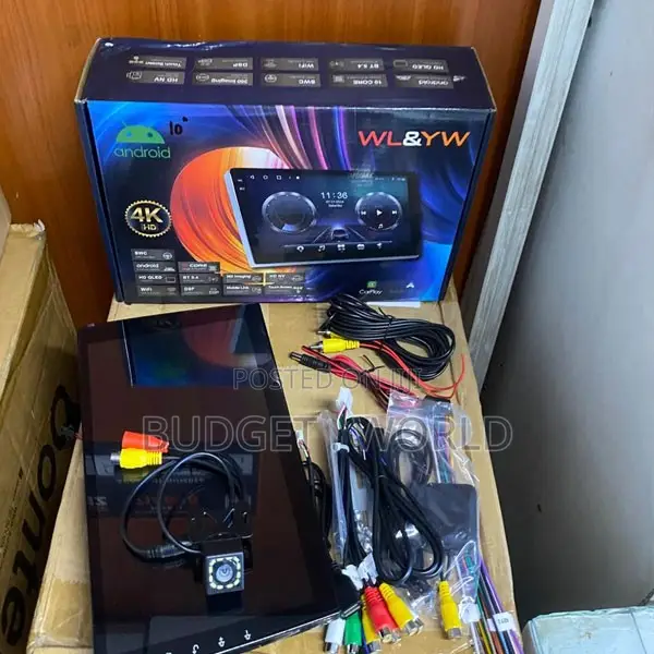 9-Inch Android Multimedia Player 4GB+64GB With Reverse Camera