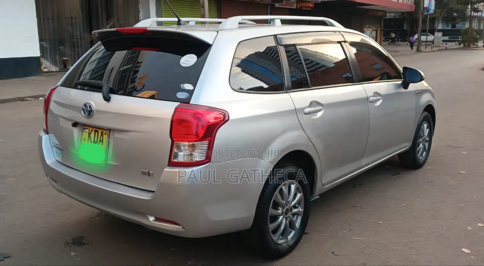 Toyota Corolla Fielder 2014 Silver