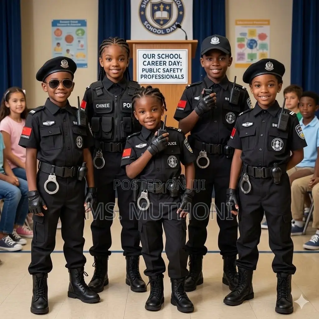 School Complete SWAT Uniform Set for Kids (Ages 4-14)