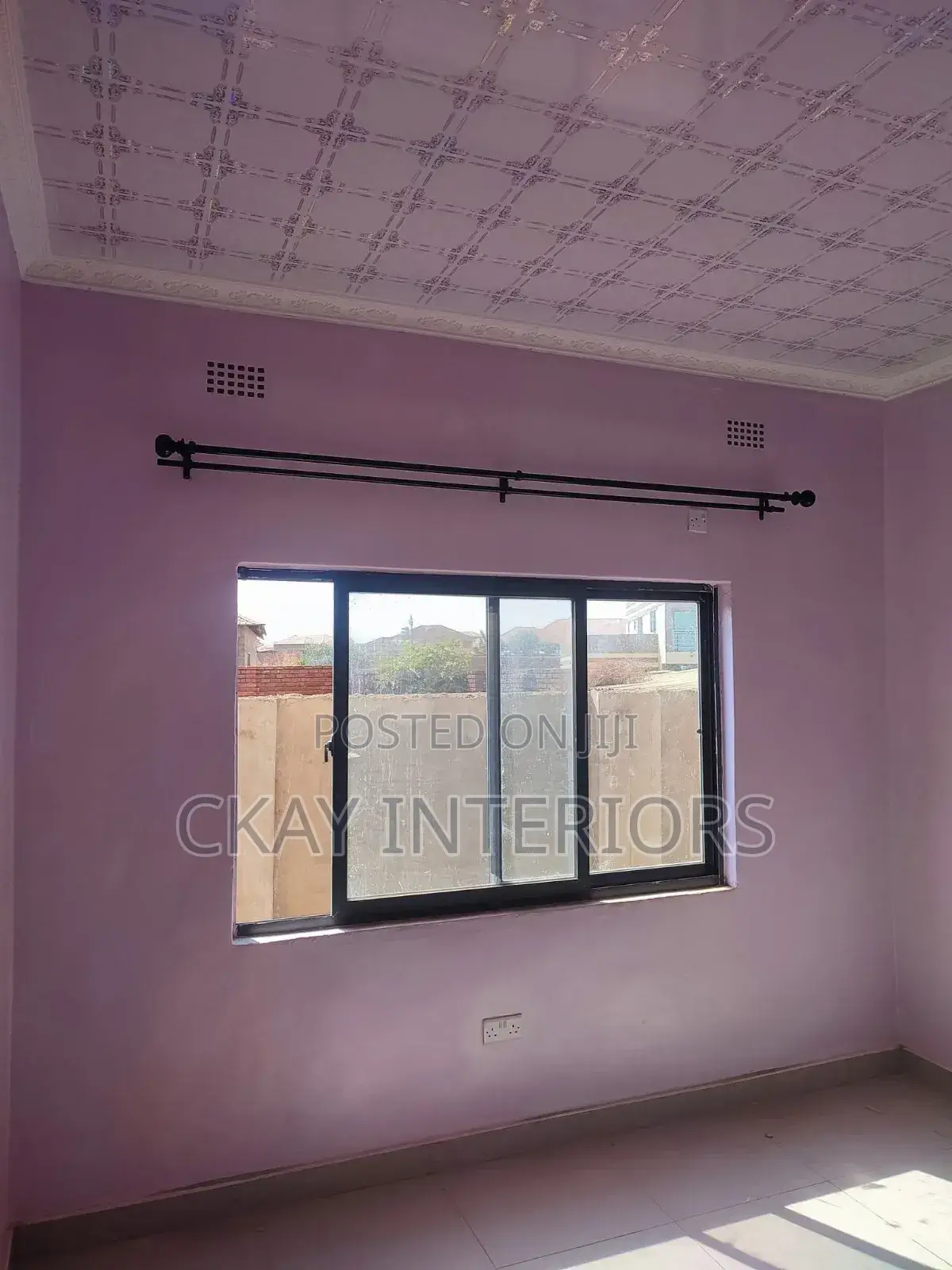 Strong Hardware for Dependable Curtain Hanging Powder Coated Rod