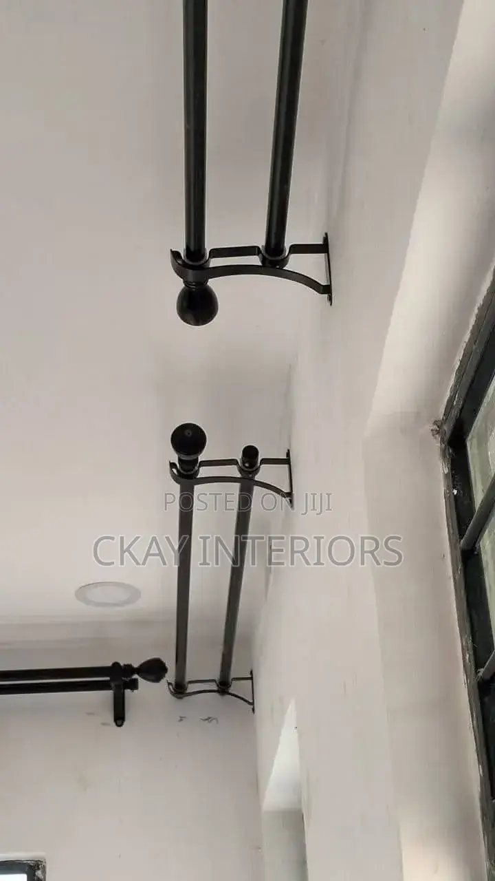 Durable Rods for Graceful Draping.