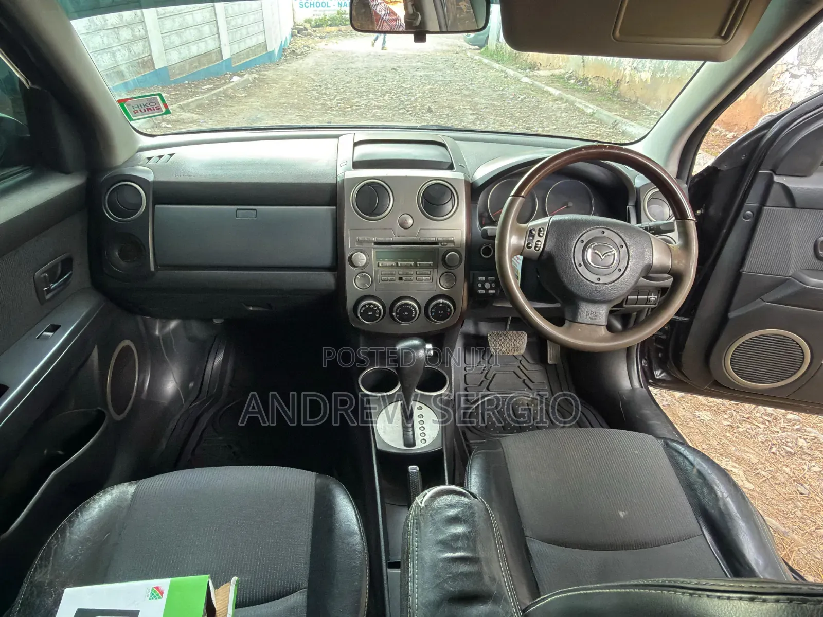 Mazda Verisa 2007 Burgundy