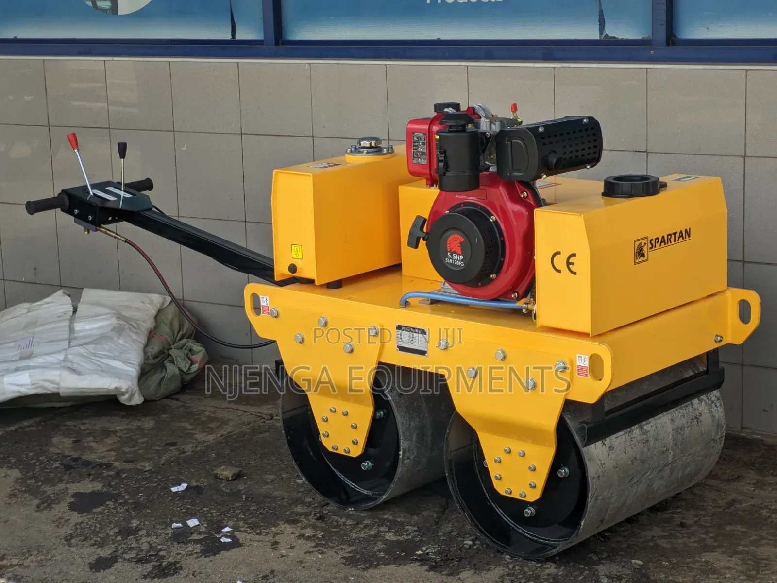 Spartan Heavy-Duty Double Drum Roller