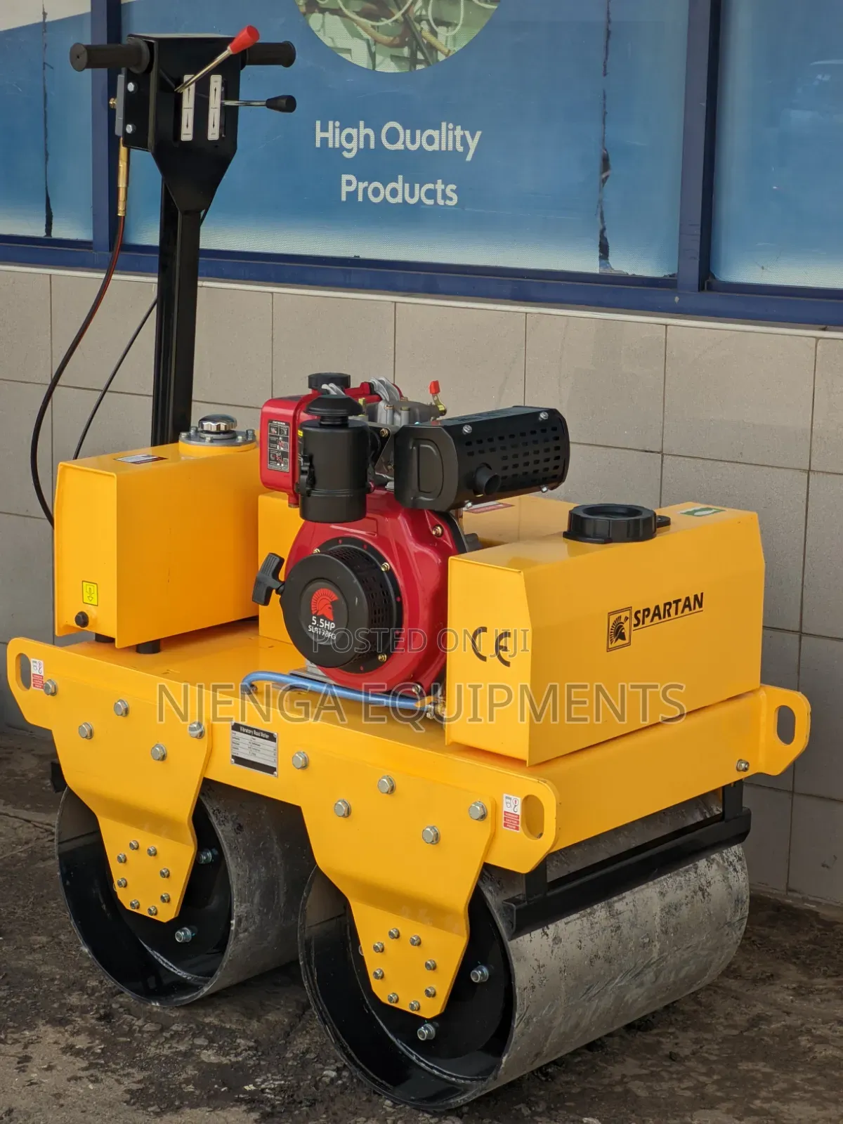 Spartan Heavy-Duty Double Drum Roller