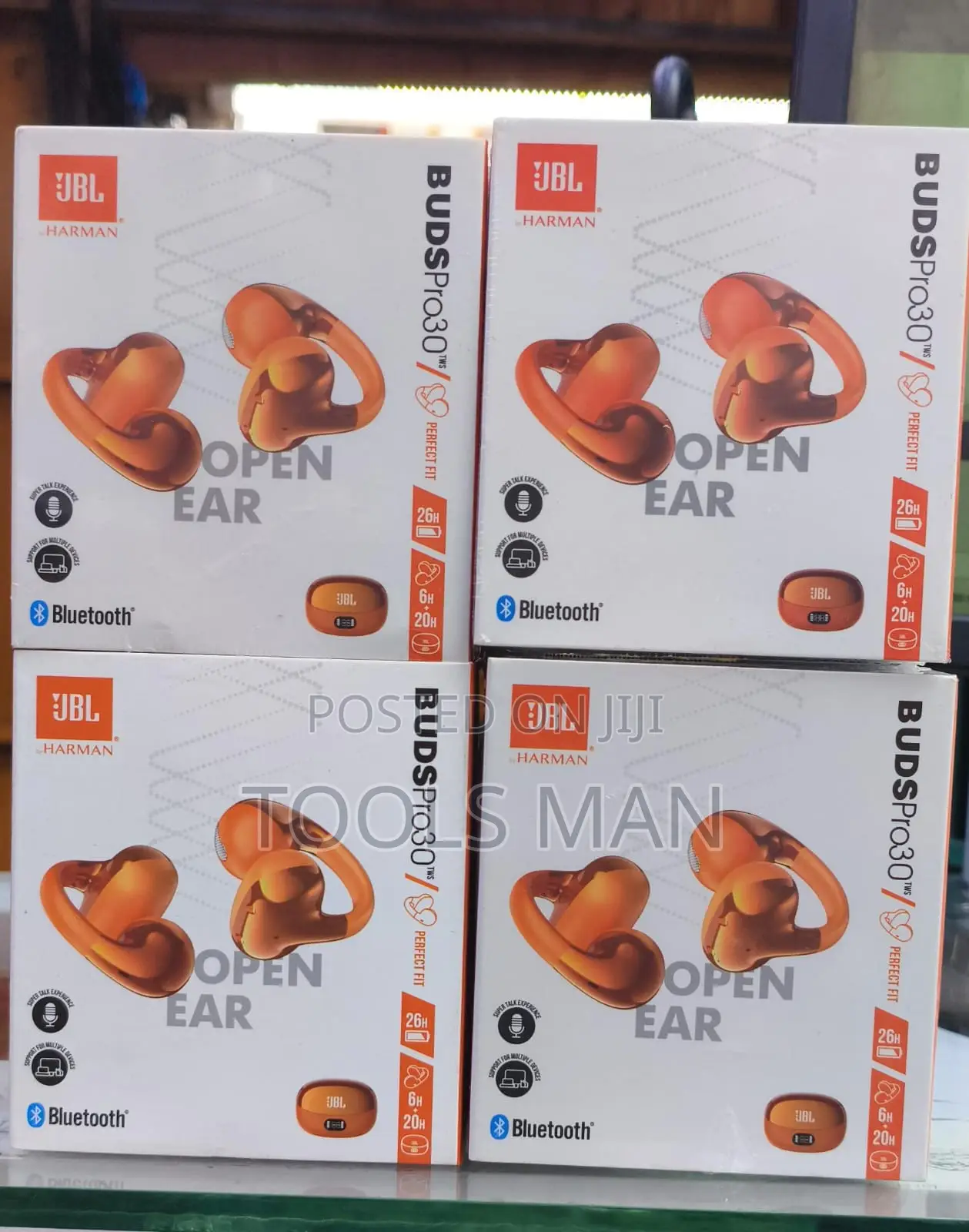 JBL BUDS Pro30 TWS Open Ear Wireless Bluetooth Earbuds. Earpods