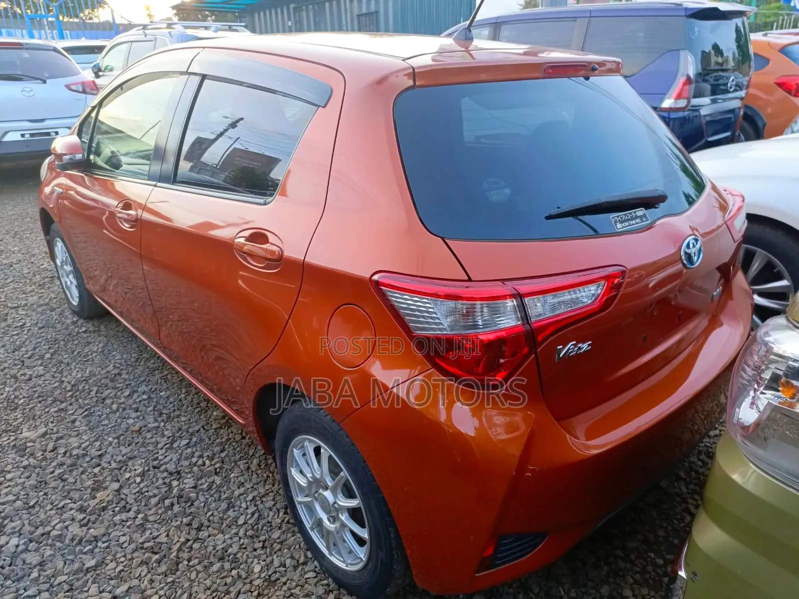 Toyota Vitz 2017 Orange