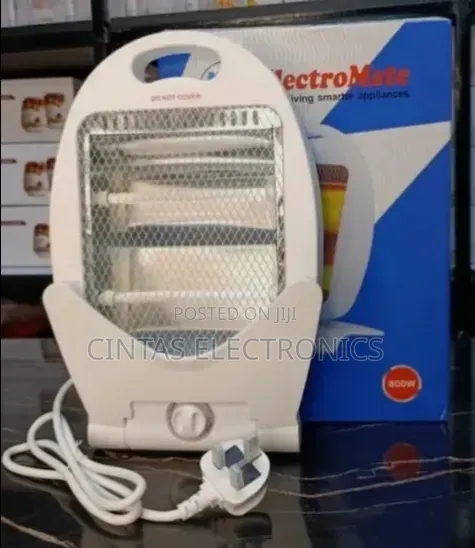 ElectroMate 800W Portable Quartz Room Heater