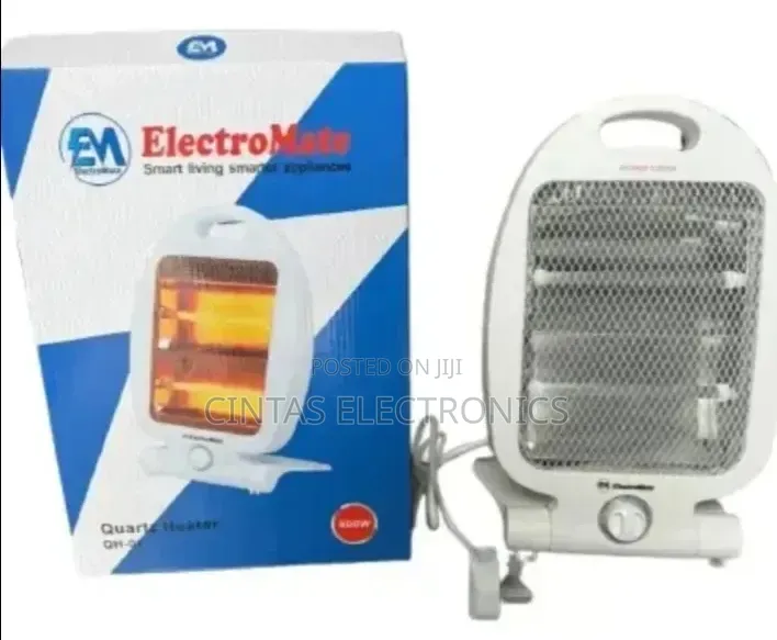 ElectroMate 800W Portable Quartz Room Heater