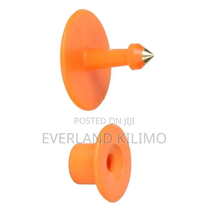 Permanent-Look Round Ear Tags for Pigs - Plain