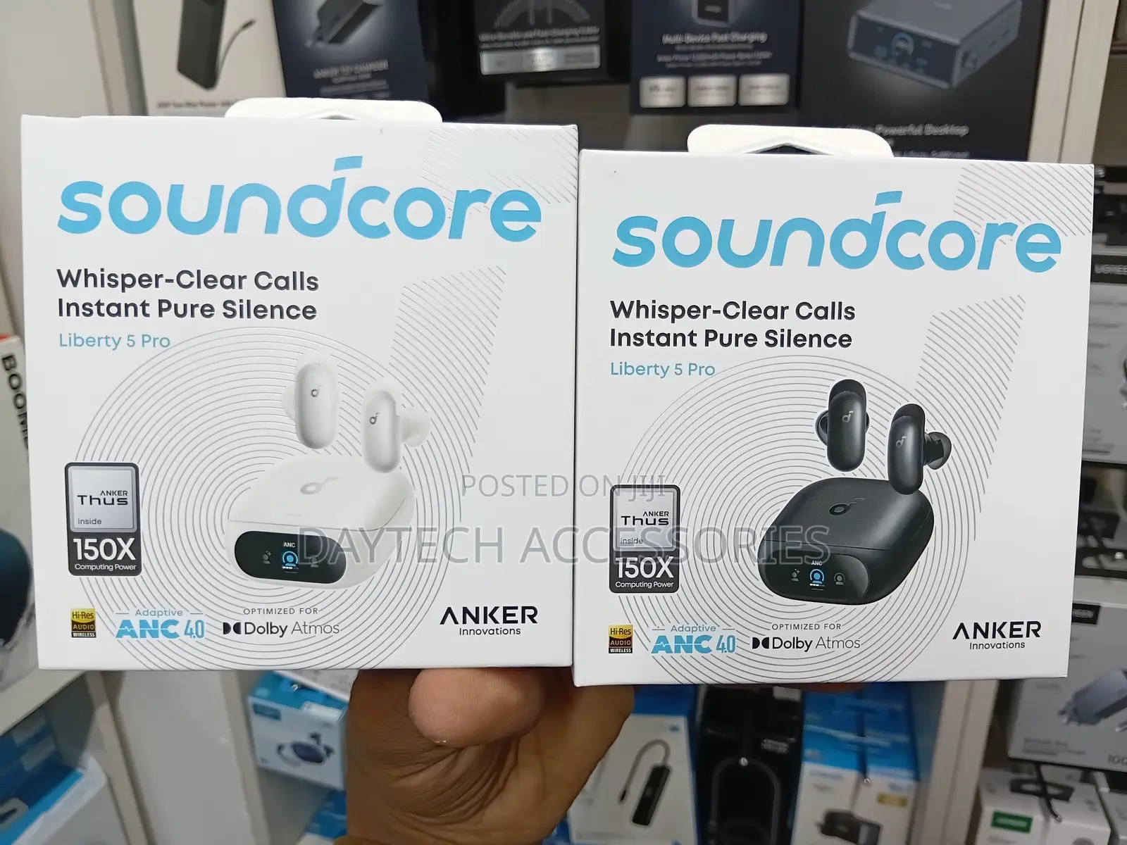 Anker Soundcore Liberty 5 Pro Earbuds.