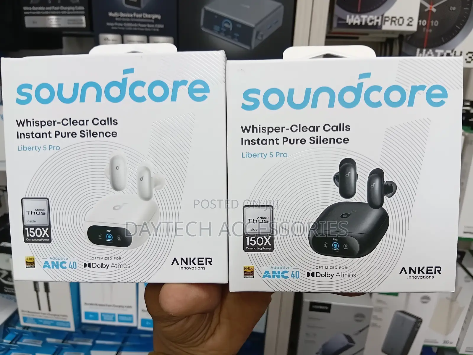 Anker Soundcore Liberty 5 Pro Earbuds.
